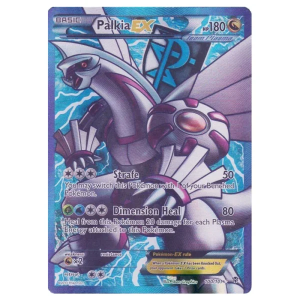 Pokemon - Black & White - Plasma Blast - Palkia-EX FullArt - 100/101