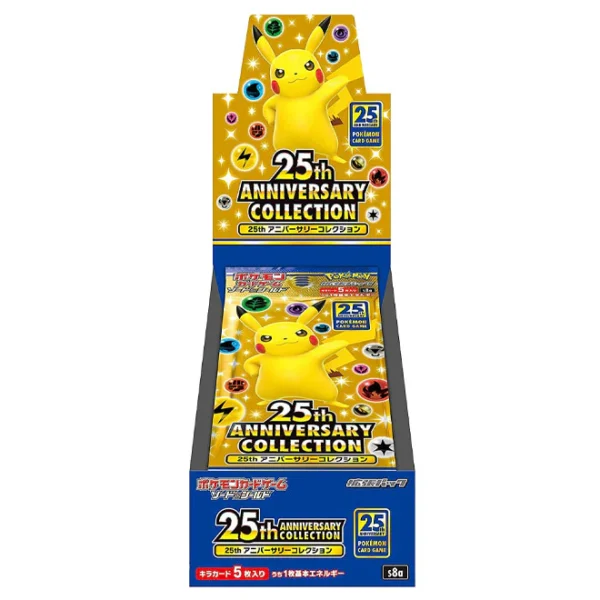 Pokemon - Sword & Shield - 25th Anniversary Collection - Japanese Booster Box (16 Boosters)