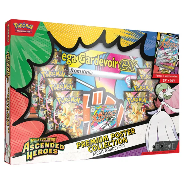 Pokemon - Mega Evolution - Ascended Heroes - Premium Poster Collection - Mega Gardevoir