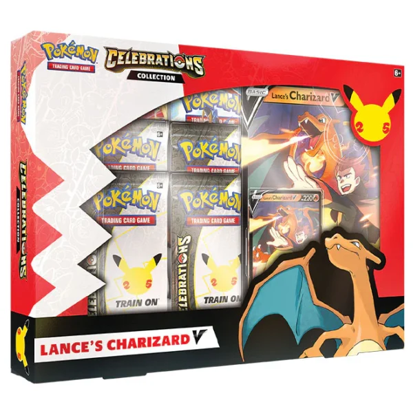 Pokemon - Celebrations - Lance's Charizard V Collection