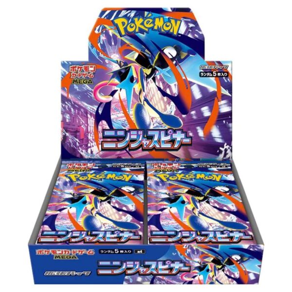 Pokemon - Mega Evolution - Ninja Spinner - Japanese Booster Box (30 Packs)